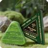 Bpoeee Nature Triangle Shampoo Bar, Nature Seven Green Soap Shampoo, Arborvitae Leaf Herbal Bar for Hair Care for Women (1 Pieces)