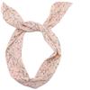 MUZIT Fasce for capelli, 1 fascia con fiocco, fasce regolabili in filo metallico, orecchie da coniglio, for fiori in di ferro, sportiva turbante(LightRed1)