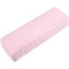 ULTECHNOVO Cuscino Poggiamani per Manicure in Pelle PU, Morbido e Comodo, per Nail Art a Casa, Accessorio per Unghie Raffinato e Leggero