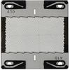 vhbw 1x lametta sostituisce Braun 410 per rasoio, argento