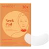 APRICOT beauty & healthcare APRICOT Beauty Pad per collo con effetto antirughe, rassodante grazie all'acido ialuronico, in silicone riutilizzabile - Ridurre le rughe del collo, anti-pieghe, collo decorativo crema rassodante