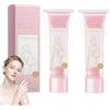 JIAOY Crema sbiancante Aisasea, Niacinamide DoubleTube Cream, migliora l'opacità, tonalità della pelle più uniformi e tonifica la pelle, lozione sbiancante per il corpo per le donne - rimuove il scuro (2