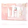 ZINNIA - Fiore di Zinnia, profumo 100 ml + crema per il corpo 100 ml + crema per le mani 75 ml, confezione regalo da donna, confezione fiore di zinnia 3 pezzi, femminile, orientale e floreale, colonia