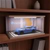 Garage Miniatura LED Scala 1:18 Vetrina Espositiva Antipolvere per