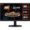 Aoc Monitor 23,8" ( IPS 1920x1080 FULL HD 180Hz ) Black 24G42E