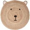 ATMOSPHERA CREATEUR D'INTERIEUR Bear Head Jute Rug Size 100