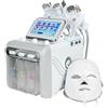 Vevlom Macchina Hydrafacial 7 in 1, Dispositivo Facciale a Ossigeno per Cura del Viso, Multifunzionale per Casa e Salone di Bellezza