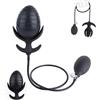 LxPxP Plug Anale XXL Gonfiabile con Pompa Magnetica Regolabile - Dilatatore Anale in Silicone a Misura Variabile per Stimolazione Prostatica, Espansione Anale e Giochi Intimi per Coppie