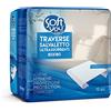 Virsus 90pz traverse assorbenti salva materasso, traverse letto impermeabili, monouso, rimboccabili 80x180, coprimaterasso per incontinenza, protezione per materassi, lenzuola, divani, poltrone