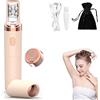 Snrtevu Epil Pro, Epilatore Viso, 2 in 1 Rasoio Di Sicurezza Depilazione Donna, Delicato, Preciso E Veloce per Viso, Mani E Gambe (1PC-Rosa)