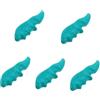 Beavorty 5 Pezzi Spazzola Massaggiatore Cuoio Capelluto Appuntito Della Pelle Rinforzante Presa A Mano Strumento Di Massaggio Pollice Mini Massaggio Viso Ventilatore Scrubber