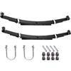 BestAccess Club Car DS Molla a balestra posteriore |4 Foglie Heavy Duty golf cart Tapered Leaf per Club Car DS 1981-up Gas & Elettrico Sostituire OEM #1014675 102006501 1012618