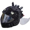 Keronio Integrale Modulare Copricasco per Casco Moto, per Esterni per La Decorazione di Caschi da Moto (Senza Casco)