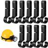Generic Ganci per fari del casco - clip per caschi da lavoro, clip per luci per caschi, 20 clip portatili antiscivolo per piccoli fari, leggeri per fari di lavoro all'aperto Li