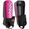 Adidas Bambino Parastinchi X Match Shin Guards, Team Shock Pink/Zero Met./Black, IJ0933, M