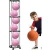 Generic Supporto per pallacanestro, struttura stabile, organizer versatile per soggiorno, camera da letto e palestra, ideale per organizzare palline