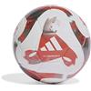 Adidas Unisex - Adulto Ball (Laminated) Tiro Lge Sal, White/Solar Red/Iron Met., HT2425, FUTS