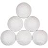 Masters - Palle da Golf per Distanza al 30%, Bianco (Bianco), 6 Pack