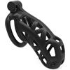 WOLWES Gabbia Fitness Multifunzionale da Uomo con Set di Serrature Traspirante A39 (XL)