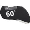 TREETDOBV Copritesta per Mazza da Golf in Neoprene, Set di Protezioni per Copritesta in Ferro, Copertura Utile Alla Moda, Copritesta Spessi e Impermeabili, Copritesta per Putter da Golf, Copritesta da(60°)