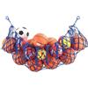 JYSILIYH Rete portaoggetti per palloni sportivi, cestino portaoggetti per pallacanestro, pallavolo e calcio, borsa a rete portaoggetti per attrezzature sportive, borsa a rete per riporre palline da garage