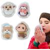 Generico Scaldamani Tascabili Forma Penguin | Scaldamani ad Attivazione a Click - 4 Pezzi Calore Portatile per Uomini Donne Bambini Inverno All Aperto Campeggio Regalo