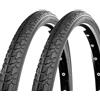 ECOVELO 2 Copertoni 26 x 1.75 (47-559) per City Bike, Stradale, MTB, Adulto, Bicicletta | Pneumatici Stradali Neri in Gomma Bicicletta