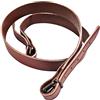 ARMERIAONLINE SINCE 1999 Bretella per Fucile da Caccia in Pelle Regolabile Cinghia Tracolla per cacciatore MADE IN ITALY
