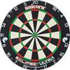 UNICORN Dartboard | Eclipse Ultra | Ultra-Visible White Number Ring | Championship Quality Sisal Bristle | Staple-Free Construction