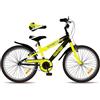 Kubbinga Bicicletta sportiva gialla 20 a sfera