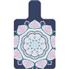 FANSU Pilates Reformer Mat Antiscivolo per Máquina de Pilates, Tappetino da Pilates Pieghevole Tappetino da Ginnastica Morbido per Yoga, Pilates, Allenamento (Mandala 4,996x610x1.5mm)