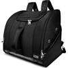 OutdoorMaster Borsa per scarponi da sci e snowboard, da 50 l, ideale per viaggi, con esterno e fondo impermeabile, per uomini, donne e ragazzi, Orso Polare - Nero, Taglia unica