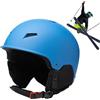 Generic Casco di protezione da sci, snowboard, ammortizzante, regolabile, per snowboard, traspirante, multiuso, per uomini e donne, sport sulla neve