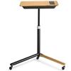 ELITE TRAINING DESK Tavolino Multifunzione per Rulli, Scrivania Porta Accessori Allenamento Indoor, Supporto Dispositivi Regolabile
