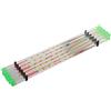 Longsw (1 pacchetto di 10 strumenti da pesca in legno da 28 cm, accessori per strumento galleggiante di tubo di scarico scorrevole