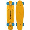 Sport1 Skateboard bambino Skateboard adulto professionale ragazzo cruiser bambini skate ragazza carver skateboard penny board (STREET CRUIZER GIALLO)