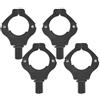 VGEBY Supporto per Poggia Coda per Canna da Pesca 4 Pezzi, Strumento per Testa con Staffa Magnetica Regolabile per Canna da Pesca Portatile (Black)