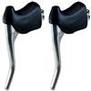 cyclingcolors KIT 2x LEVE LEVA FRENO CON NERO PARAMANI COPRISUPPORTO GOMMA RICAMBIO VINTAGE FRENI BICI