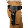 Obelunrp Cinture per pistola da uomo Fondine per pistola occidentali medievali con cinturino per la gamba Fondine in pelle PU nera Cintura di dimensioni medie per caccia, cosplay, esterni, ornamenti da estern