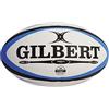 Gilbert Omega Rugby Match Pallone, Blu/Nero, 5