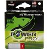 POWER PRO 21100400100E POWERPRO 18,1 kg. 100 m Unisex, Verde Muschio, Taglia Unica