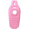 WESTWILD Tappetino da yoga per gravidanza, comodo, peluche, materasso gonfiabile in PVC perforato, comodo cuscino per tutto il corpo, cuscino per la gravidanza, rosa