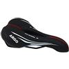 Selle Montegrappa SELLA PER BICICLETTA CITYSELLA MTB Sella in pelle da uomo donna 1370 Argo in nero per bicicletta CITYBIKE MOUNTAINBIKE TREKKINGBIKE - Made in Italy