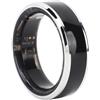 dsheng Anello Intelligente dsheng: Monitoraggio della Frequenza Cardiaca, Sonno, Temperatura e Passi - Argento