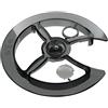 Point - Disco di Protezione in PVC per Catena, a Fissaggio Universale, Trasparente (Trasparente), 42-44 Denti