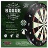 Shot! Darts Rogue - Bersaglio per freccette con punta in acciaio, misura ufficiale e self guarigione, sisal, riduce il rimbalzo, Bullseye