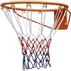LiTaiJingNice Canestro da basket professionale pieghevole con rete, rete da basket per interni/esterni, appendibile a parete, 32 cm