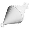 OSCULATI Sconosciuto Gavitello bicono 22 x 49 cm Bianco
