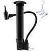 LYEAA 80PSI Pompa da Pavimento for Bicicletta Valvola Schrader Palloncino Gonfiatore for Pneumatici Pompa for Pneumatici for Bicicletta Leggera for Pneumatici MTB Palline Palloncini
