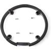 Hosrivae Tappo di protezione catena in plastica per protezione guarnitura - Copertura a 4 fori compatibile con ruote catena M430/M590/M390, diametro interno 155 mm